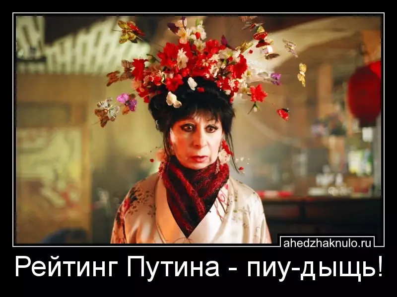Рейтинг Путина - пиу-дыщь!