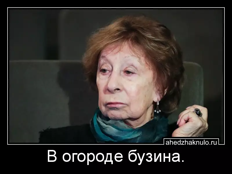В огороде бузина.
